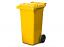 120 Litre Wheelie Bin in Yellow colour comes with 2 Wheels,  Wheelie Bins Supplier, Wheelie Bins Wholesaler Melbourne