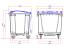 Heavy Duty 1100 Litre 4 Wheel Plastic Bin Range in Green 
