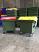 Large Plastic Storage Bin with Dome Lid