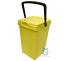 Small 25 Litre Domestic Plastic Recycling Bin in Yellow