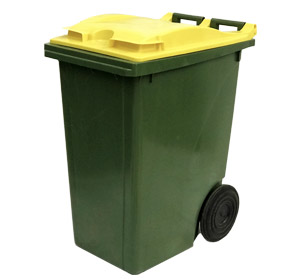 360 Litre Wheelie Bin with Large Wheels